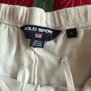 Polo Sport Ralph Lauren Terry cloth size Large Sweatpants